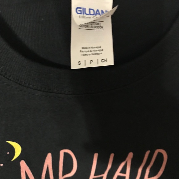 Camp Hair Don't Care Long Sleeve Shirt, Small - Picture 3 of 3